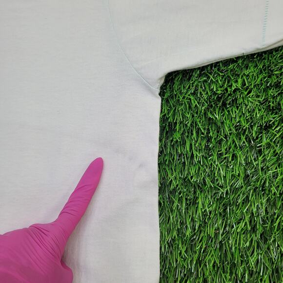 Vintage 1986 Lake-Tahoe Shirt Womens XL 22x27 Blue Artwork USA Baggy - Picture 4 of 13